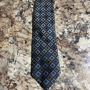 Elegant Black and Gray Men's Tie